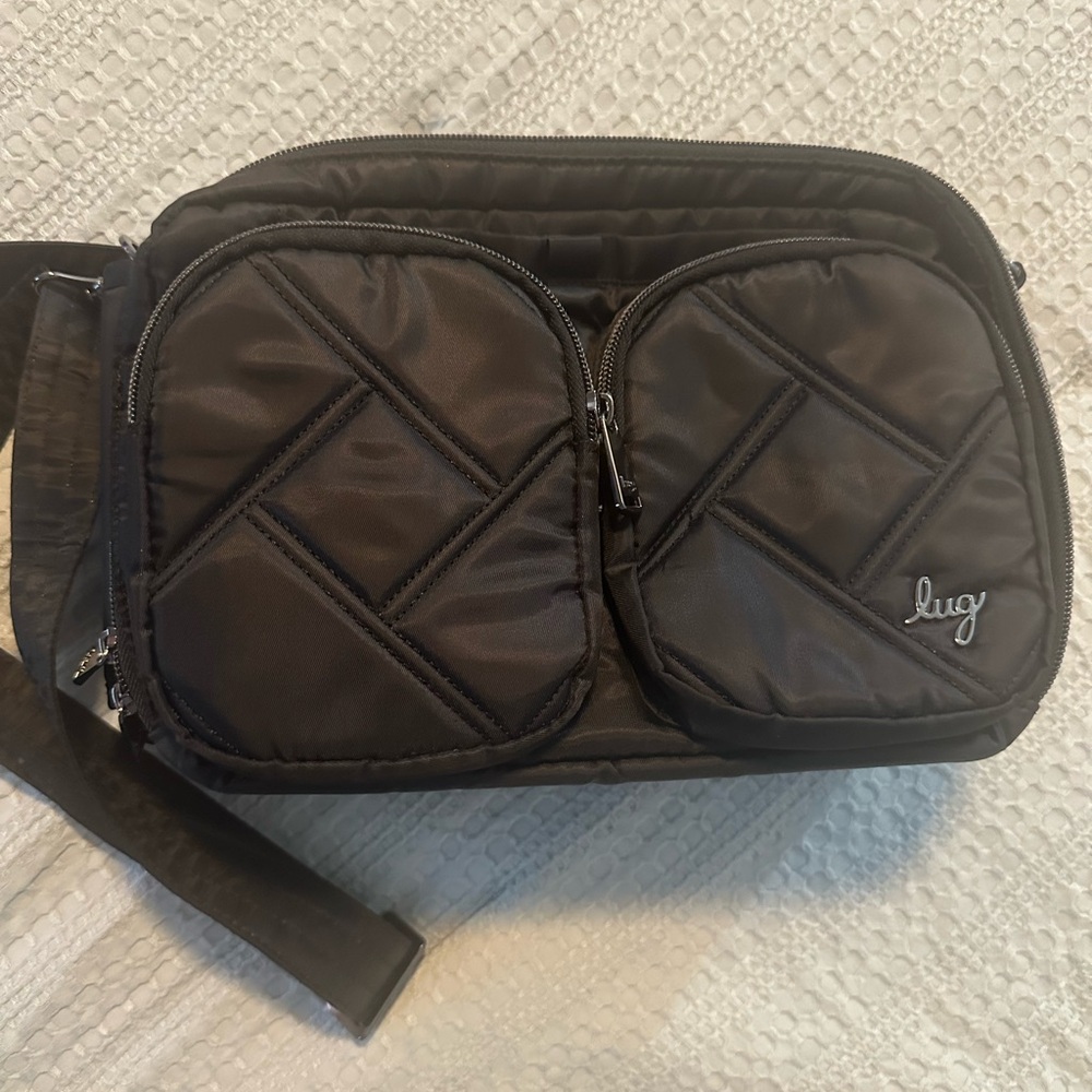 Lug Black Rider crossbody bag
